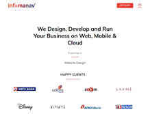 Tablet Screenshot of infomanav.com